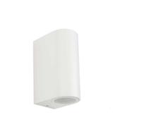 Support de Lampe Double Wall Lumière à Partir Mur Pour 2 Ampoule GU10 IP44 V-TAC
