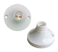 Support de lampe E14 Edison à vis - Petite douille isolante en plastique - 250 V 2 A (E27, 2)