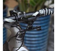 Support de lampe frontale et de caméra pour vélo avec rallonge, compatible avec les compteurs Garmin, Bryton et GoPro - GP01