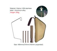 Support de lampe portable pour camping, lampe de camping, lampe de table pliable pour lanterne GoalZero Blackdog