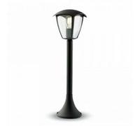 LAMPE DE JARDIN 60 W ALUMINIUM ET VERRE ALUMINIUM ALUMINIUM COULEUR NOIR COULEUR