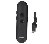 Support de L'appareil de Traducteur 97 Langues, Deux Voies en Temps Réel Voix Photo Texte Traduction Portable Stick pour les Voyages, adapté pour la Communication Linguistique,