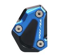 Support De LatéRale Moto Moto CNC Kickstand Foot Side Extension Tamp de support Plaque Magasin Ajustement du for Yamaha yzf-r6 yzf r6 yzfr6 2006-2016 2015(Bule)