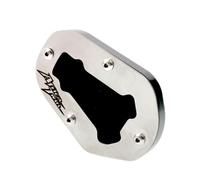 Support De LatéRale Moto Utilisation de l'ajustement for Honda CRF1100L Sports d'aventure CRF1000L CRF 1000L 1100L Afrique jumelle CNC Markstand Sidestand Stand Extend Wrurger Pad(Black)