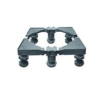 Support De Laveuse 6 Pieds Base RéGlable Support De RéFrigéRateur 50-62cm TéLescopique Socle pour Meubles Base Multifonctionnel SèChe-Linge Machine à Laver Rotatif Forte Stabilité