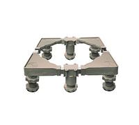 Support De Laveuse 6 Pieds Base RéGlable Support De RéFrigéRateur 50-62cm TéLescopique Socle pour Meubles Base Multifonctionnel SèChe-Linge Machine à Laver Rotatif Forte Stabilité