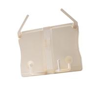 Support de lecture avec clip de page extensible et réglable pour livres, tablettes, partitions de musique, bloc-notes, repose-livre réglable