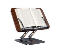 Support de lecture compact pliable en bois pour économiser de l'espace et économiser de l'espace jusqu'à 4,1 cm d'épaisseur