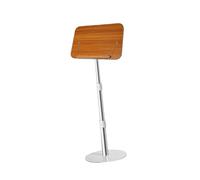Support De Lecture Debout Avec Clips De Page, Support De Lecture Au Sol, Podium Mobile De Bureau En Bois Réglable En Hauteur, For Bureau À Domicile, École(Color2,70-142cm)