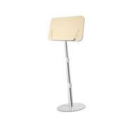 Support De Lecture Debout Avec Clips De Page, Support De Lecture Au Sol, Podium Mobile De Bureau En Bois Réglable En Hauteur, For Bureau À Domicile, École(Color1,70-142cm)