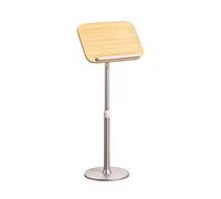 Support de lecture en bois, angle réglable à 180°, étagère portable mains libres, for une utilisation à domicile près du lit ou du canapé(Color 1,70-142cm)