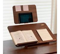 Support de lecture for tableau d'écriture à double couche, support d'écriture pliable à angle réglable, présentoir multifonctionnel, base antidérapante, for la lecture, le travail scolaire