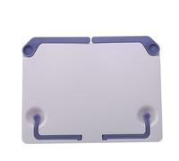 Support De Lecture Portable Pour Tablette De Recettes,Étagère De Nettoyage,Support Pliant,Livre De Cuisine,Évaluation,Serre-Livres Pour Partition De Musique - Type White