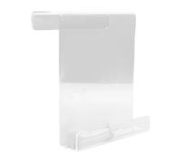 Support de lecture pour tapis roulant, en acrylique transparent, multifonctionnel, léger, pour vélo d'exercice, support de livre pour vélos elliptiques, marches d'escalier (Blanche)
