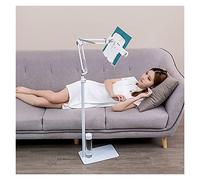 Support de lecture réglable et robuste - Support rotatif multi-angle pour table et lit, support long bras pour livres, tablettes et plus encore (lampe non incluse)