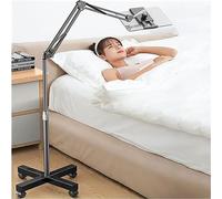 Support de lecture réglable, support de tablette mobile avec rotation à 360 degrés, support multifonction robuste pour livres et tablettes, plateau inclus