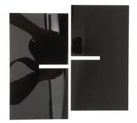 Support de Lecture Scolaire Noir en Acrylique | Présentoir de Bureau pour Livres et Partitions, Usage Maison ou Salle Bouddhiste, pour Famille et Amis