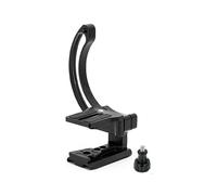 Support de Lentille de Caméra DSLR avec Support Semi-Circulaire Horizontal Vertical pour Montage à Commutation Rapide