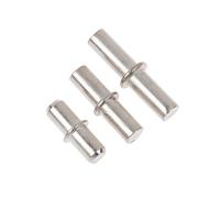 support de l'étagère, Lot de 20 goupilles de support en métal for étagères, armoires, bibliothèques, étagères, rangement, salle de bain, douche, verre(Medium)