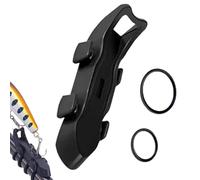 Support de leurre de pêche, outil de rangement sécurisé pour hameçon, organisateur compact d'appâts, accessoire de pêche à aimant en métal, support de mouche, équipement de pêche à la ligne pour homme