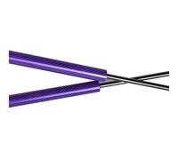 Support de levage de capot avant de rechange pour Nissan Cube Z12 2008-2019 - Support de levage en fibre de carbone - Barres d'appui de capot avant (fibre de carbone jaune) (fibre de carbone jaune