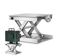 Support de levage de laboratoire en d'aluminium - Réglez la position de levage et de soulèvement, un appareil de table, support de table pour plateaux de, ciseaux de hauteur limite de