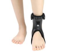 Support De Levage De Posture De Pied Tombant Avec Doublure D'airbag Gonflable, Attelle De Pied Tombant Avec Rembourrage Et Outil D'entraînement De Réadaptation À Fermeture À Boucle(Left Foot,L)