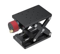 Support de levage manuel en aluminium de type ciseaux de laboratoire plate-forme réglable pour plate-forme de levage scientifique