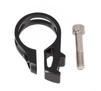 Support de levier de vitesse pour guidon de vélo Eagle - 22 mm - Adaptateur de montage léger pour levier de vitesse Sram Xx X9 X0 - Noir (pince + boulon)