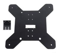 Support de lit chauffant en aluminium CNC pour axe en Y Kingroon KP3S Pro | Aluminium usiné CNC, haute résistance à la chaleur, ajustement précis, optimisation des axes en Y