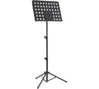 Support de livre de musique Noir Acier Noir G