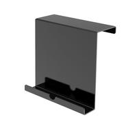 Support de livre de tapis roulant, support de tablette en acrylique transparent avec support de serrage, 16 x 18 x 6,3 cm, support de fixation de bureau pour fitness, lecture, travail, tapis de course