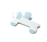 Support de livre en forme de chien avec clip de lecture réglable et portable pour romans, manuels de voyage, organisateurs de voyage