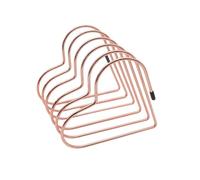 Support de livre flexible pour décoration de table, salon, hôtel, or rose