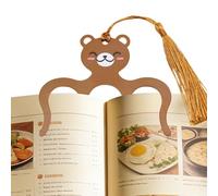 Support de livre ouvert | Animaux drôles Métal Antidérapant | Clip ouvre-livre et porte-page,Pour musique Bible cahier planner adultes lecteurs maison bureau école