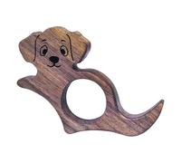 Support De Livre Pour La Lecture, Avec Un Design De Chien Mignon, 4,5 X 7,5 Cm, De Page De Livre En Noyer Pour Chien, En Bois Au Lisse, Léger Et Portable, Pour Enseignant, Lecteur