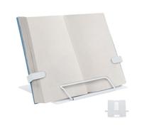 Support de livre pour lecture - Socle réglable en hauteur - Présentoir à livres - Bureau, cuisine, salon, chambre, librairie, café
