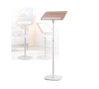 Support de livre réglable à 180° - Angle de panneau et hauteur réglables - Parfait pour lire des partitions de musique, des recettes et des manuels scolaires