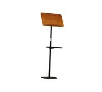 Support de livre réglable avec plateau amovible, bureau inclinable à 180° pour conférence, église, lecture, support mains libres