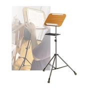 Support de livre réglable en hauteur avec roues et frein, parfait pour les partitions de musique, les recettes et les manuels scolaires