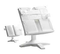 Support de livre réglable - Organisateur de lecture portable, rotatif polyvalent, partition de piano de livres de cuisine, cahier biblique pour ordinateur portable, documents d'album scolaire, m