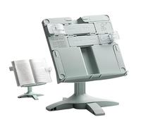 Support de livre réglable - Rotatif - Portable - Pour partitions, livre de cuisine, bible, document, ordinateur portable, étude, chambre d'enfant, piano