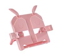 Support de livre, support de bureau réglable, organisateur de pince pliable pour la protection des yeux, économie d'espace pour une utilisation en voyage, salle de uisine, bibliothèque