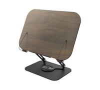 Support de livre tourbillonnant à 360° avec hauteur et coin modifiables offrant 49 longues réunions de lecture, construction solide, transportable et modifiable, support d'ordinateur pour manuels