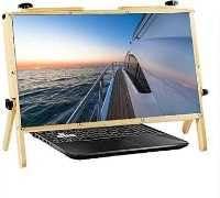 Support de loupe anti-lumière bleue pour écran d'ordinateur de bureau avec loupe x3 - Améliore la clarté et réduit la fatigue oculaire