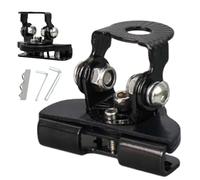 Support de lumière LED - Pince de lampe de travail pour capot - Support de montage de barre lumineuse LED réglable - Outil de fixation de barre lumineuse de véhicule - Accessoire de voiture