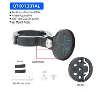 Support De Lumière Radar Pour Bryton Gardian R300l,Feu Arrière De Vélo,Rail De Selle,Tige De Selle,Adaptateur De Caméra,Convient Aux Adaptions Gopro - Type Seatpost Typ B13btal