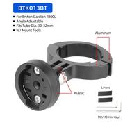 Support De Lumière Radar Pour Bryton Gardian R300l,Feu Arrière De Vélo,Rail De Selle,Tige De Selle,Adaptateur De Caméra,Convient Aux Adaptions Gopro - Type Seatpost Type B13bt