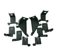 Support de Lumière Travail Lot de 10 griffes de support de phare pour BMW X5X6 E70 E71 2008-2013, 63117205838, pièces de réparation de phares 63117205837 barre lumineuse de toit(63117205838 right)