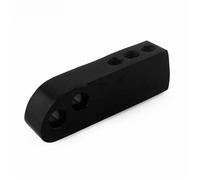 Support de Lumière Travail Support de relocalisation de bloc d'extension de phare pour Harley Dyna, compatible avec Street Bob, Low Rider, Sport, Wide Glide 06-17 Support Phare
